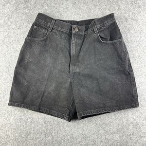Vintage Gitano Jean Shorts Women 14 Faded Black High Rise Y2K Cotton Denim Jorts